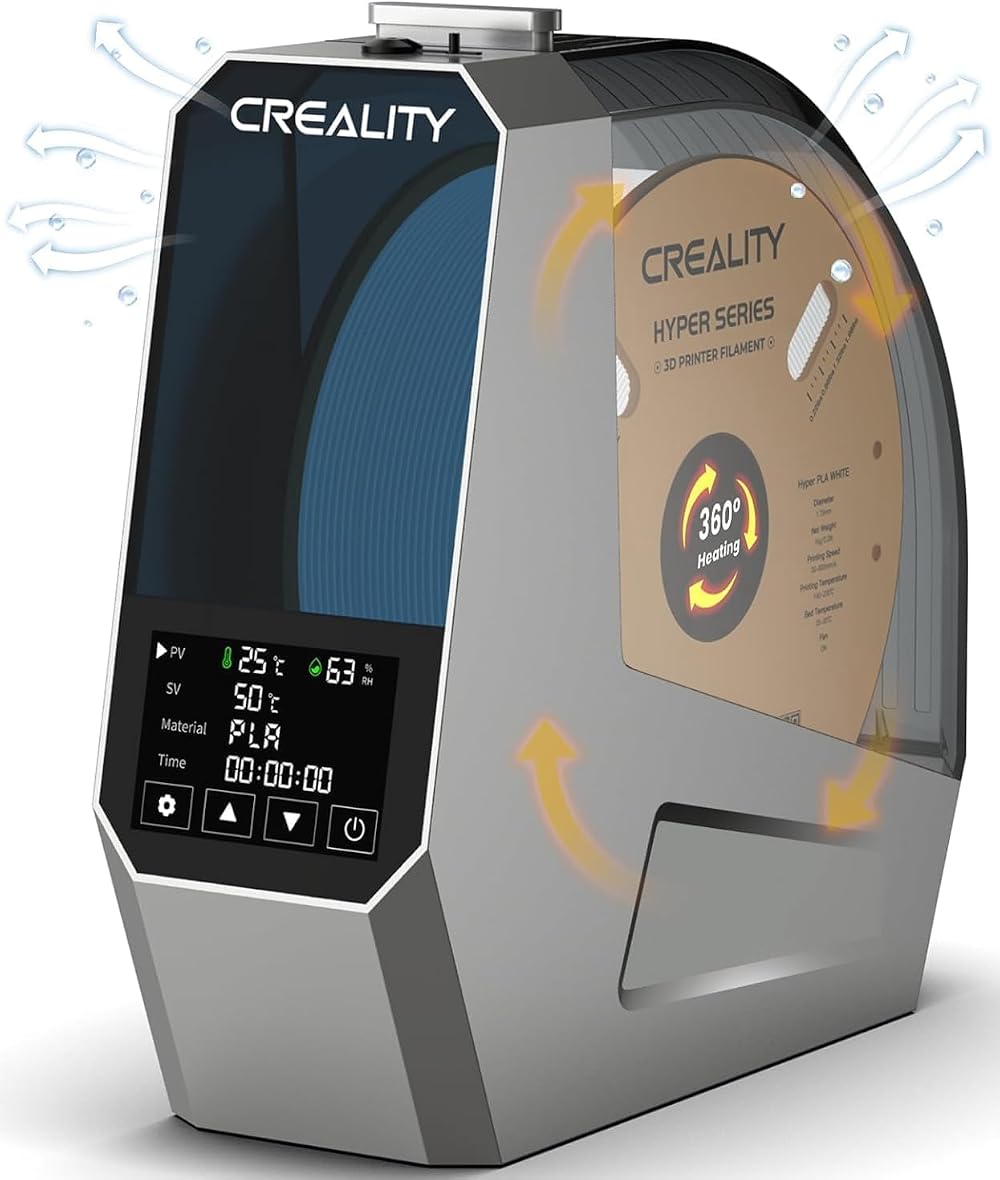 Creality Space Pi Filament Dryer Box 360° Heating 1.75/2.85mm