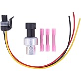 A/C High Pressure Sensor Switch with Connector for Chevy for GMC | for Chevy Avalanche Express HHR for GMC Savana Sierra