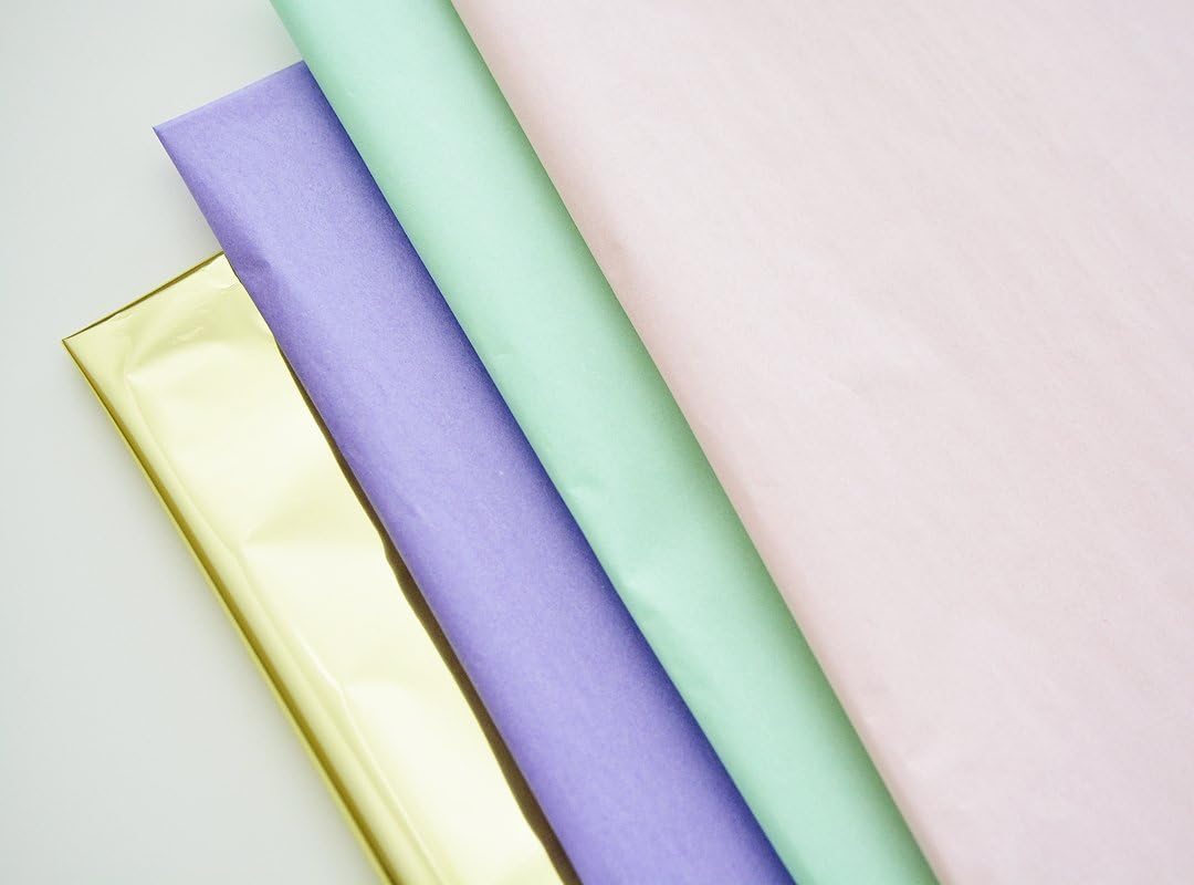 Unicorn Tissue Paper Kit - 12 Sheets, Unicorn Gift Wrapping, Unicorn Birthday, Unicorn Baby Shower, Unicorn Party Decor, Unicorn DIY, Unicorn First Birthday, Pink Purple Mint and Gold Tissue Paper