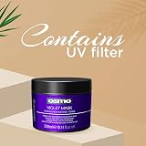 OSMO Silverising Violet Mask 300 ml Sulphate Free Jojoba Oil for Blonde Hair view 6