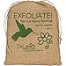 Delaine’s Exfoliating Body Scrubber - Natural Hemp Covered Sponges - Set of 2 to Double Your Pleasure - Luxurious Skin Care for Women and Men - Hygienic - Long Lasting - Extra Sudsy - Machine Wash