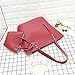Clearance!! 4 Pcs Womens Fashion Bags Women Leather Shoulder Bag+Crossbody Bag+Handbag+Wallet (Red)