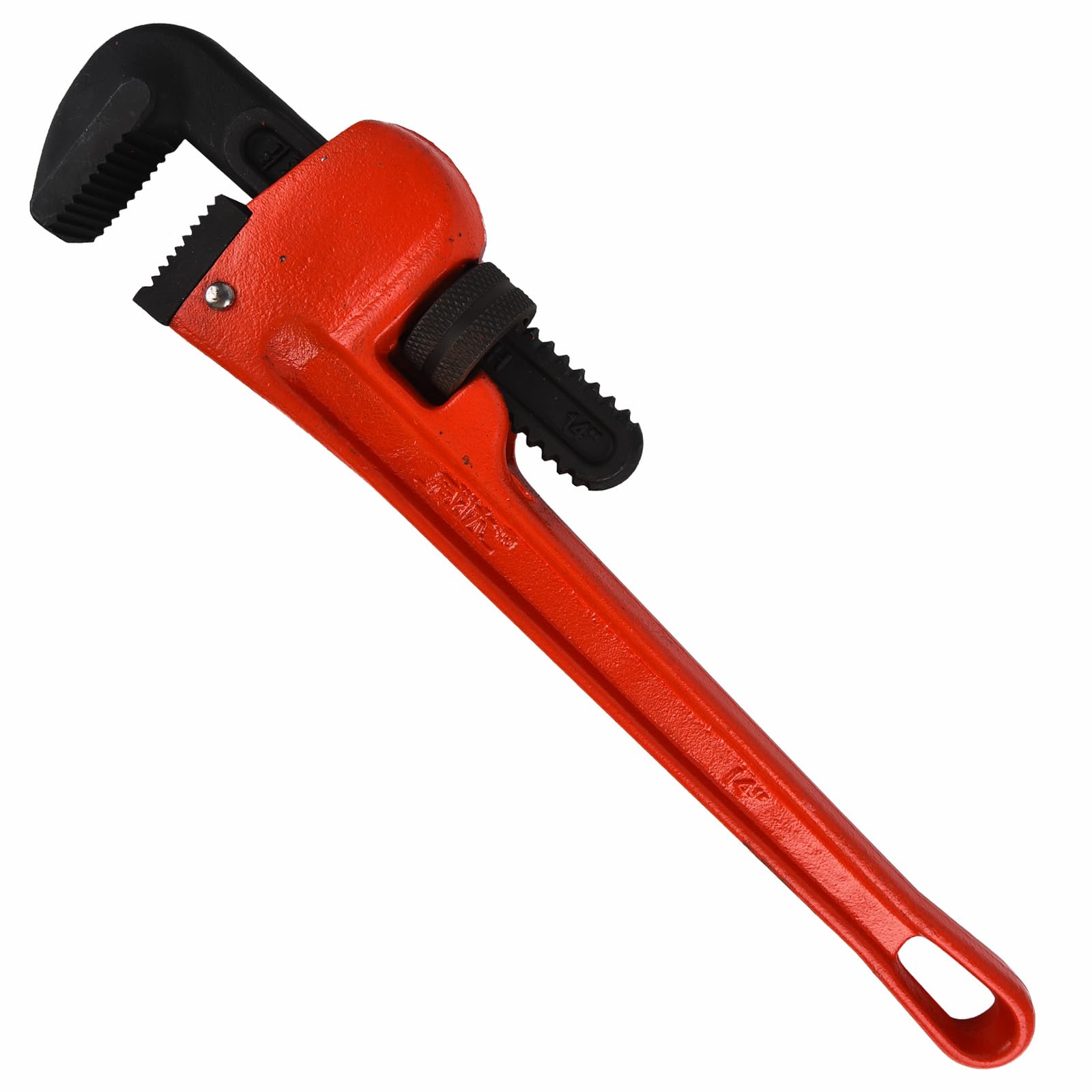Pipe Wrench 14" Stilsons Type Plumbing Wrench Heavy Duty Adjustable Shifting Monkey Spanner Tool for DIY Repairing and Plumbing (Maximum Clamping: 68mm)