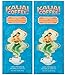 Kauai Hawaiian Ground Coffee, Coconut Caramel Crunch Flavor - 10% Hawaiian Coffee from Hawaii's Largest Coffee Grower - Bold, Rich Blend 10 Ounce (Pack of 2)