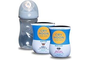 Brew Pants Hard Seltzer Themed Coozies for Baby Bottles - Funny Gift for New Parents & Baby Showers - (2 Premium Designed Neo