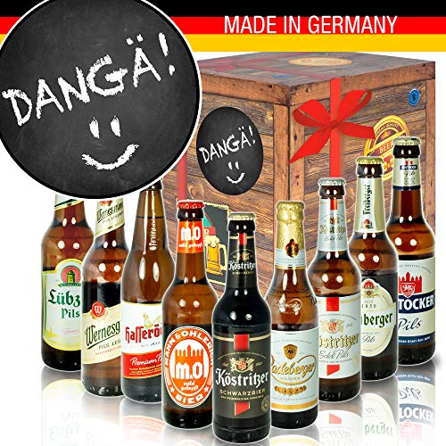 Dangä – Sprüche-Geschenkbox – Ostbier Geschenk Idee