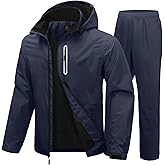 SWISSWELL Men Women Rain Suits Waterproof Lightweight Rain Gear Jacket and Pants for Golf, Hiking, Travel