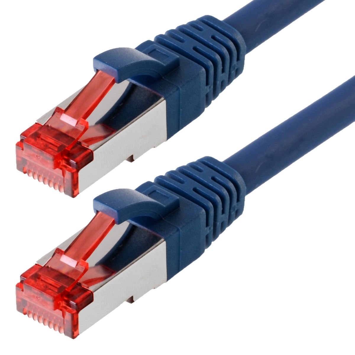 Helos CAT 6 Patch Cable S/FTP, PIMF blue 20 m