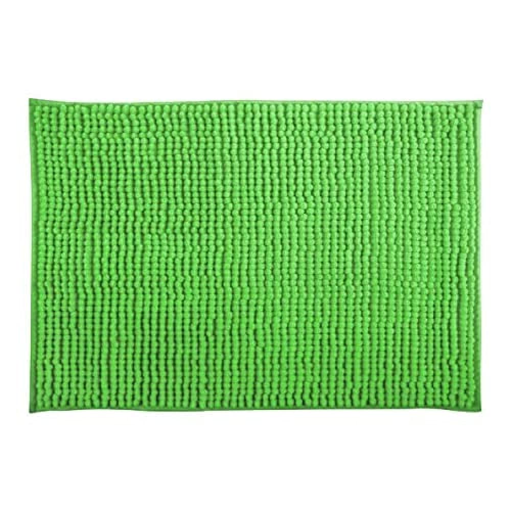 MSV Bath Mat 60 x 90 cm Basil, Green, 60 x 90 cm