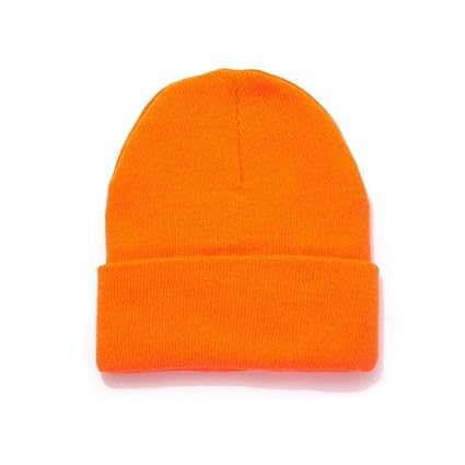 blaze orange toque