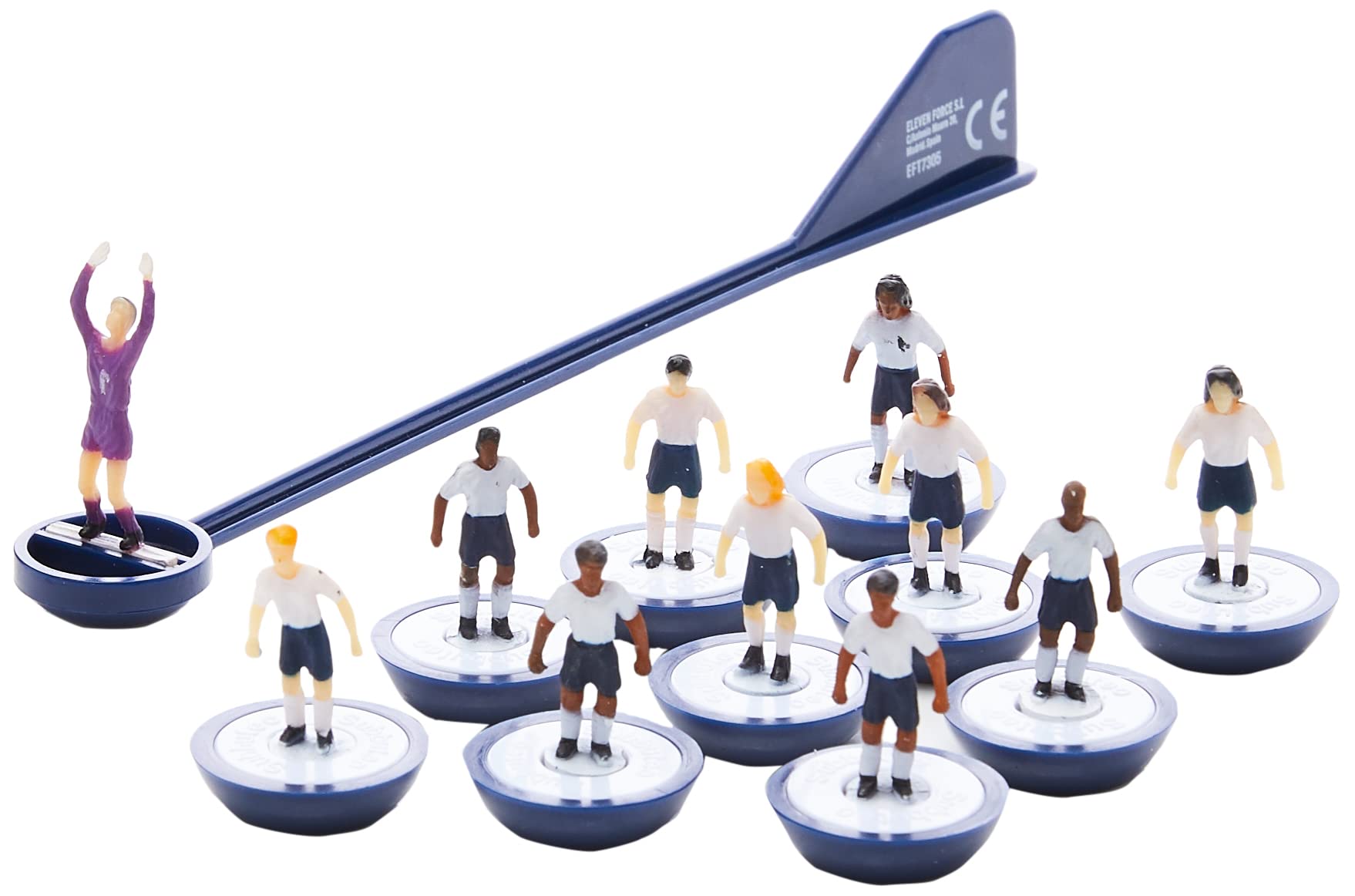 Subbuteo 3455 Player Set, White/Blue