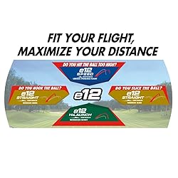 Bridgestone Golf e12 Straight White
