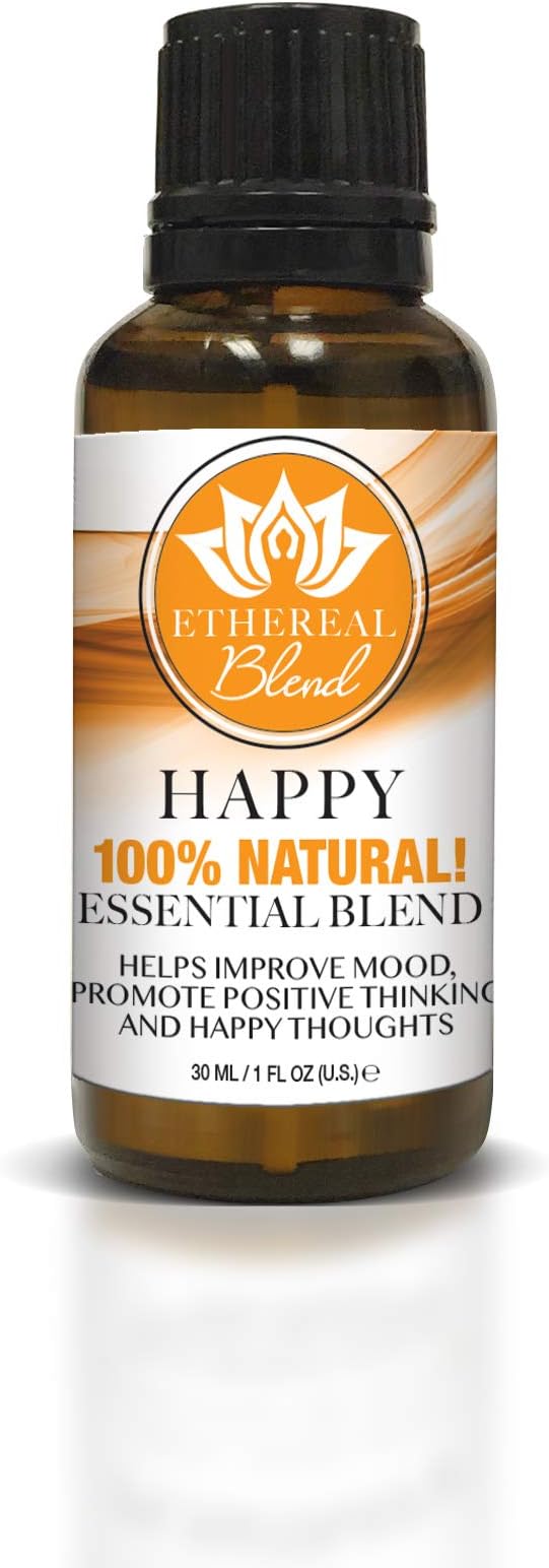 Ethereal NatureBlends 100% Natural Oil, Happy, 1 fl. oz.