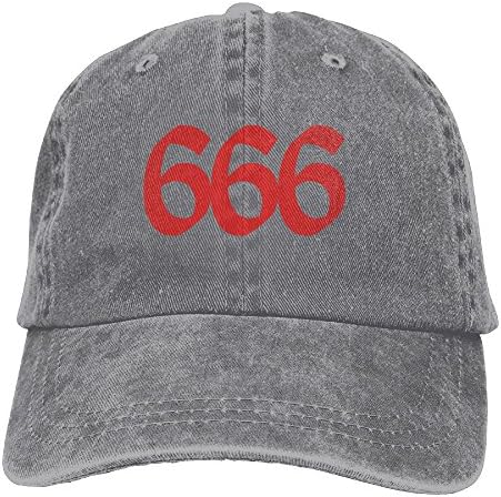 666 Unisex Adult Adjustable Retro Dad Hat