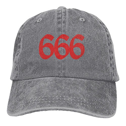 666 Unisex Adult Adjustable Retro Dad Hat