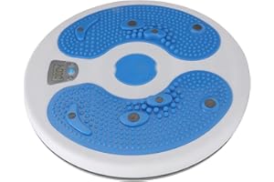 Electronic Waist Plate Board - Calorie Count Fitness Equipment With Magnet Massage, Non-Slip Body Shaping Twisting Exercise M