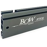 BOW Products XT XTENDER XT536 Table Saw Fence System, 36" (Fence Only) | T-Track Fence Extension, Aluminum Table Extender, Tablesaw Extension, Hang Hole, Milled Clamp Slots, Table Saw Accessories