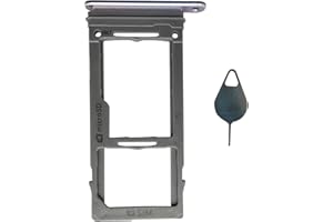 Ubrokeifixit Galaxy Note9 Micro SD Card Slot Single Sim Card Tray Holder Replacement for Samsung Galaxy Note9 SM-N960U SM-N960F Purple