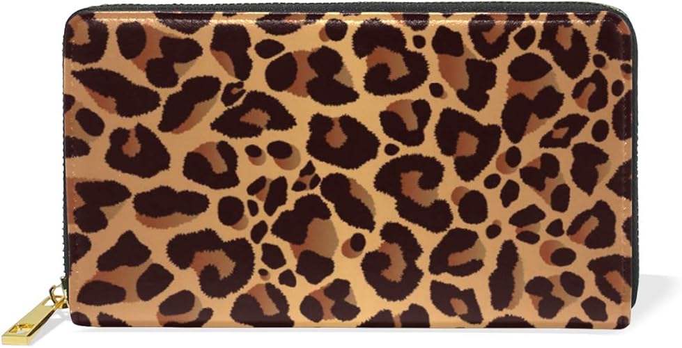 tiger print wallet