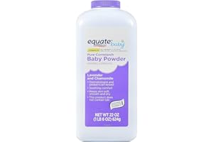 GENERIC Equate Pure Cornstarch Baby Powder with Lavender and Chamomile (22 oz - Pack 1)