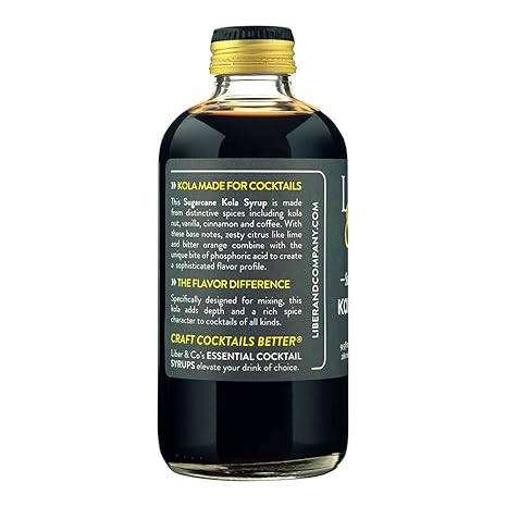 liber co sugarcane kola syrup 9 5 oz grocery gourmet food amazon com