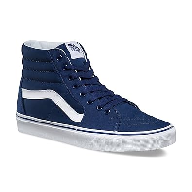 navy blue vans high tops