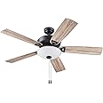 Portage Bay 51446 Montlake Ceiling Fan, 52, Bronze