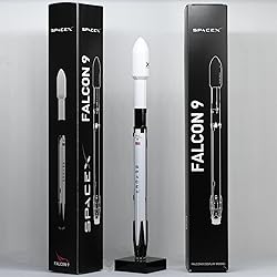 SpaceX Model Falcon 9 Block 5 Rocket Model Metal