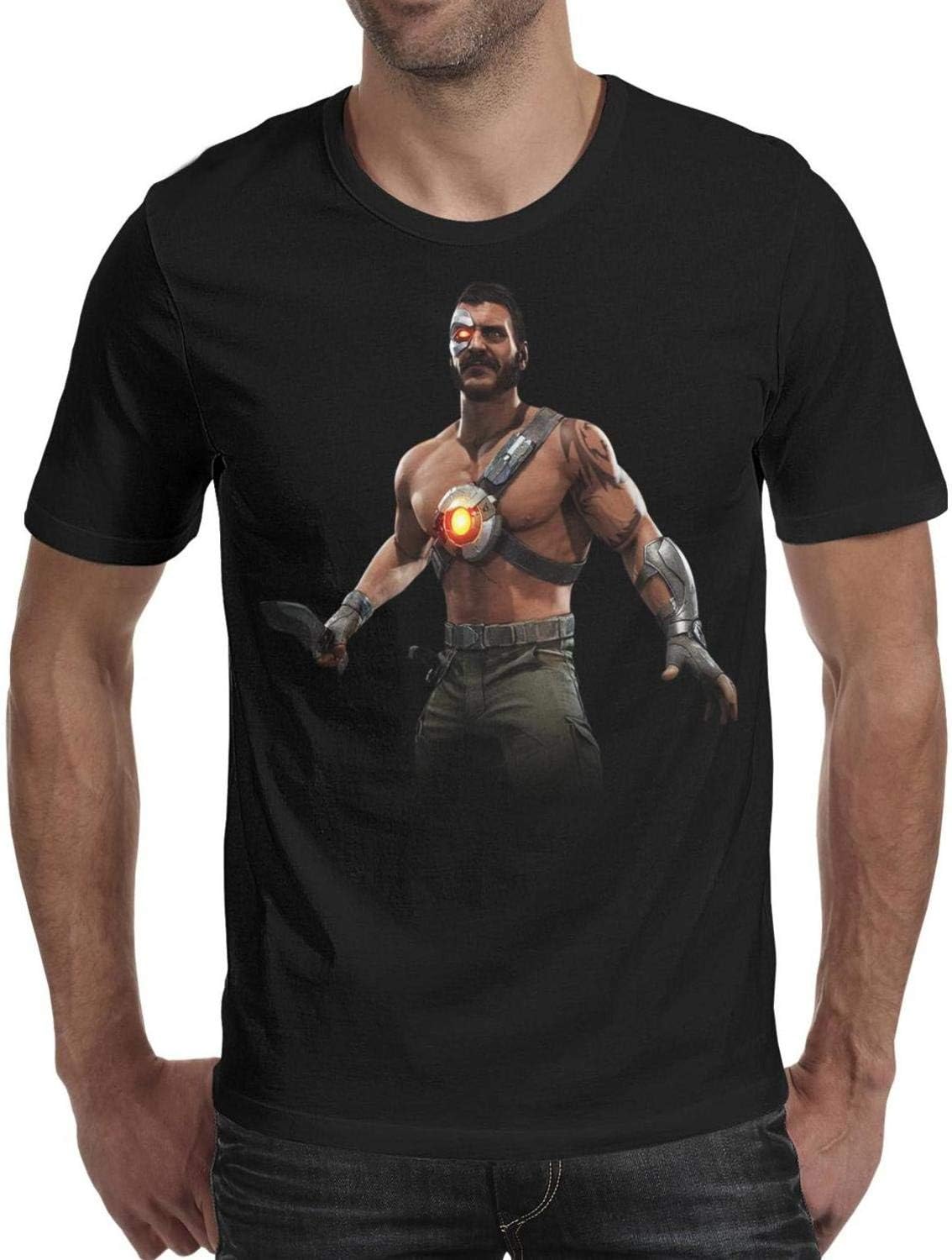Slimerland Short-Sleeve Cotton goro-Mortal-Kombat- T-Shirt for Men