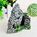Delight eShop Aquarium Fish Tank Ornament Rockery Hiding Cave Landscape Decor Underwater Decor