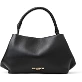 Bruno Magli Women's Bobby Leather Shoulder Bag, Black