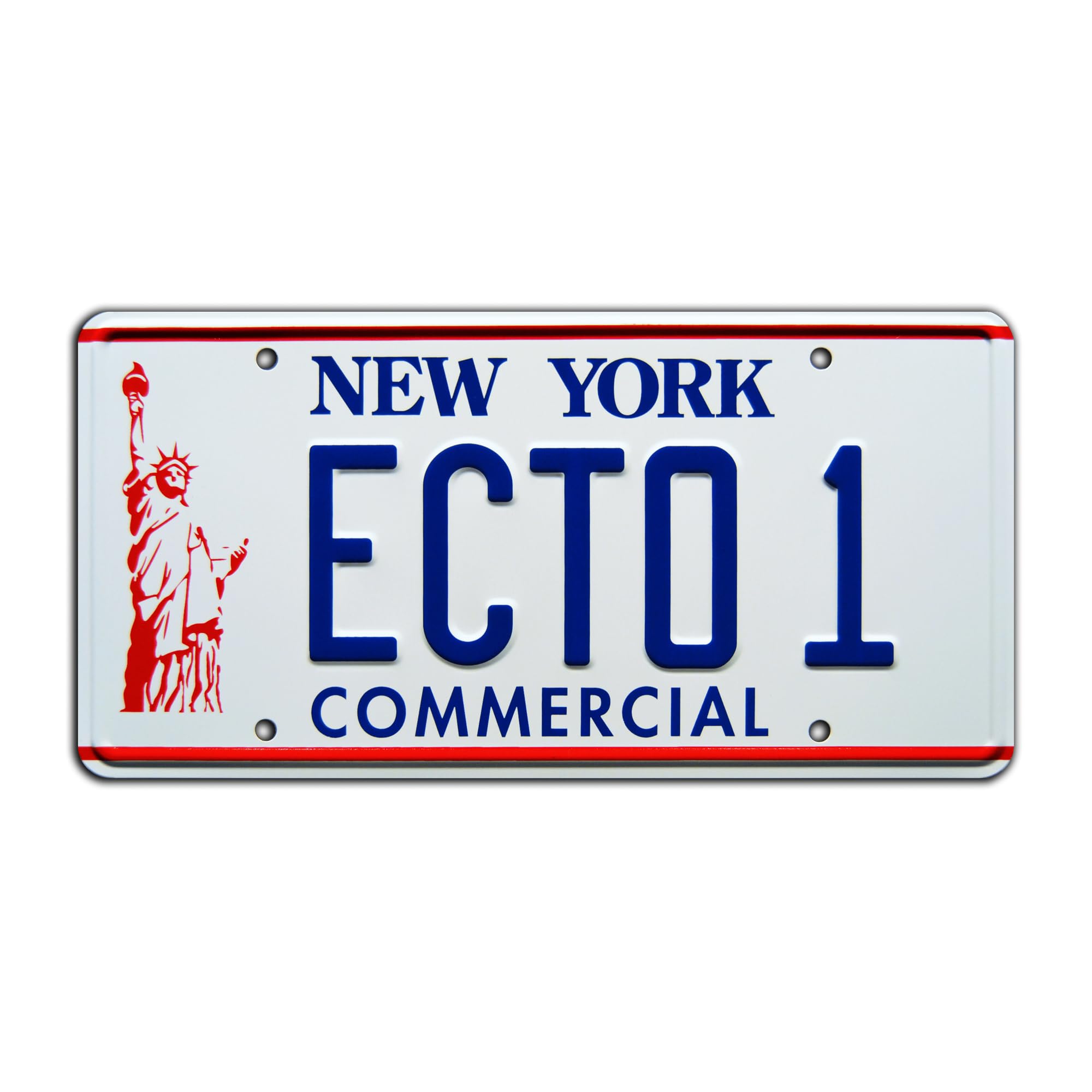 Ghostbusters 2 | ECTO 1 | Metal Stamped License Plate
