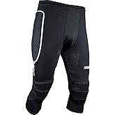 Rinat Moya Youth 3/4 Goalkeeper Pants – Padded Knees & HIPS, Anti-Skid, Stretch Lycra, Breathable, Drawstring Fit