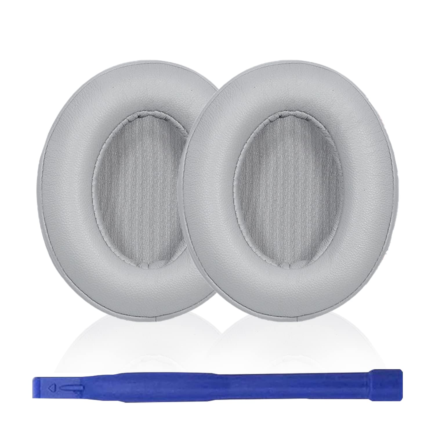 Aiivioll Studio3 Replacement Earpads, Compatible with Beats Studio 2 & 3 (B0501, B0500) Wired/Wireless Headphones, Earpads with Soft Protein Leather, Noise Isolation Memory Foam (Light gray)