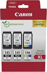 Canon PG-545XL X 2 CL-546XL High Yield Ink Cartridges Pack of 3 view 1