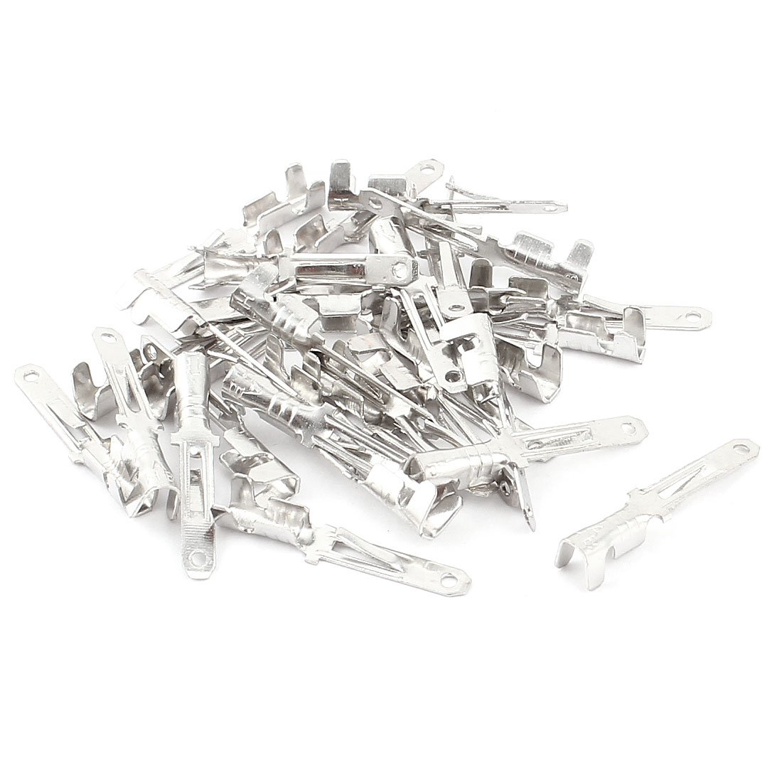 sourcing map 30Pcs Wire Connector Crimp Terminal Electric Lighting DJ611-2.8A