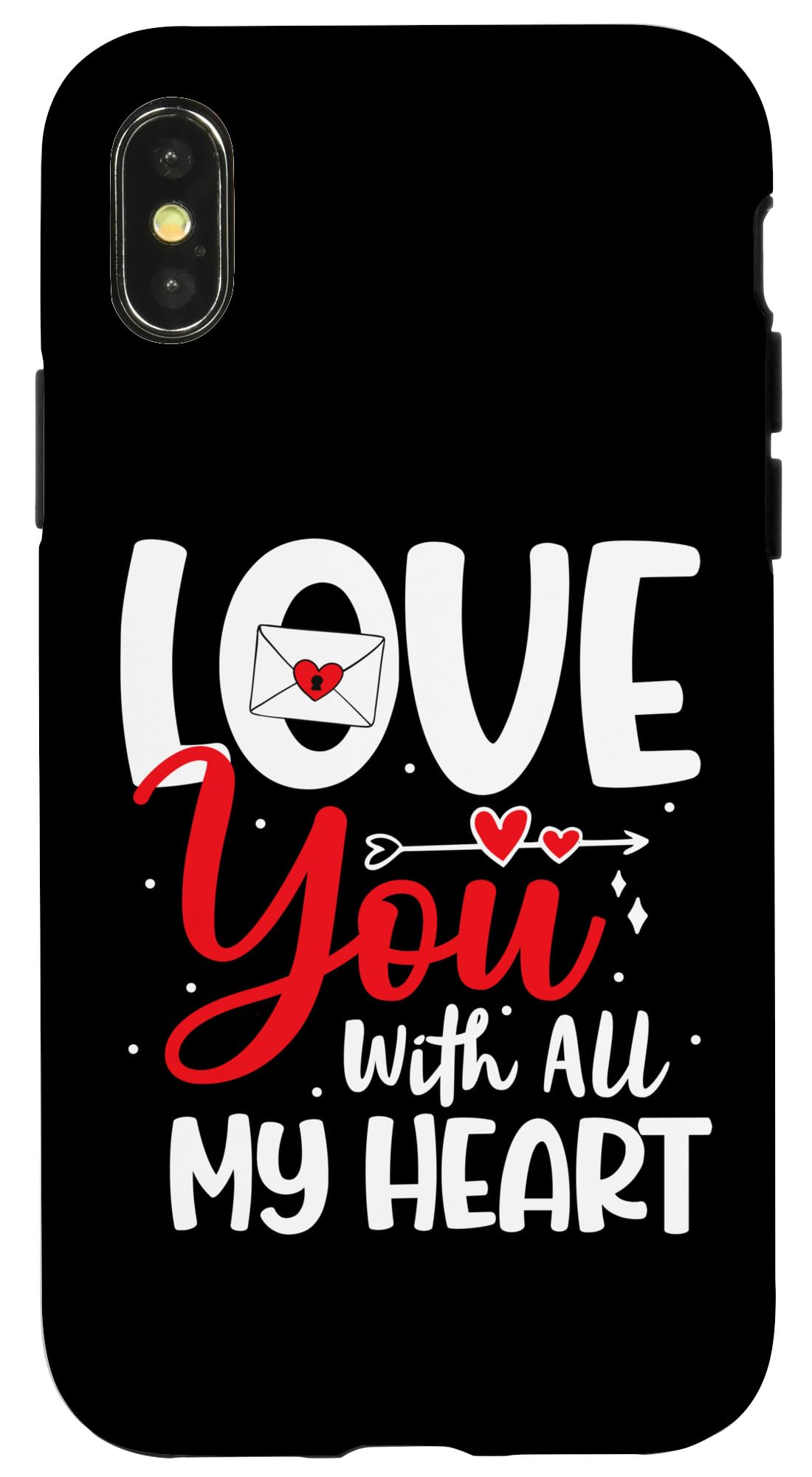 Love you with all my heart Case for iPhone X/XS
