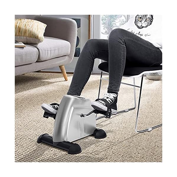 Yosoo-Health-Gear-Mini-Pedal-Exerciser-Portable-Hand-Foot-Pedal-Trainer-for-Gym-Indoor Yosoo Health Gear Mini Pedal Exerciser, Portable Hand Foot Pedal Trainer for Gym Indoor