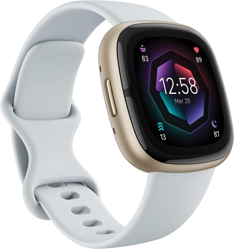 Google Fitbit Sense 2 Smartwatch per fitness e benessere con GPS integrato, fino a 6 giorni di autonomia e compatibile con Compatible with iOS 15 & Android OS 9.0