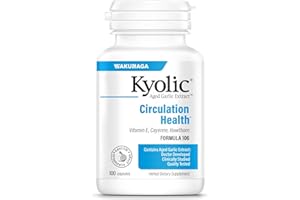 Kyolic Aged Garlic Extract Formula 106, Circulation Health*, 100 Capsules.
