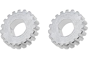 2PCS Sunroof Motor Cog Gear 19-Teeth Steel Repair Kit A2048201442 A1548201432 Compatible with BMW Compatible with Mercedes-Be