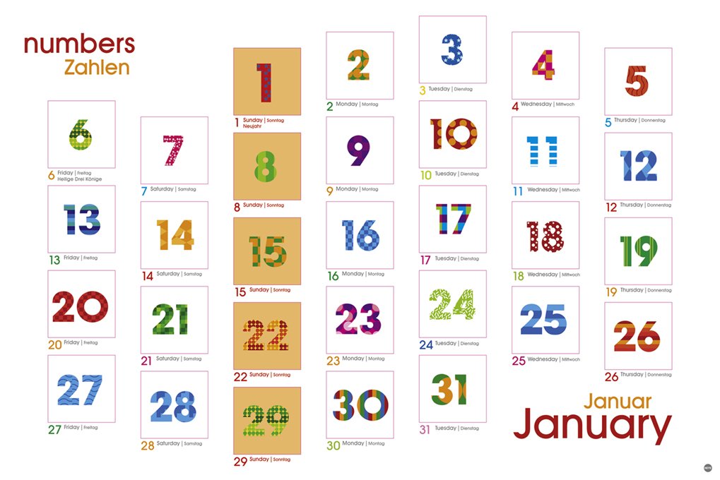 Kalender für kinder 2017