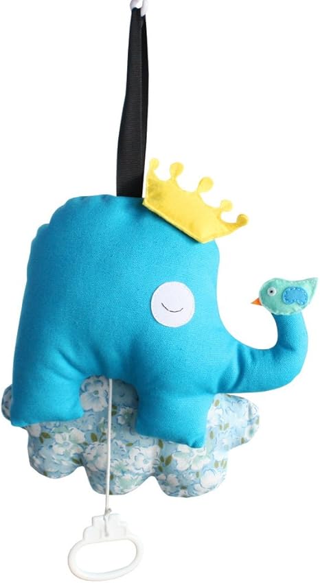 Cartoon Musical Caja Hechas a Mano Caja Musical [Elefante y Nube]: Amazon.es: Bebé