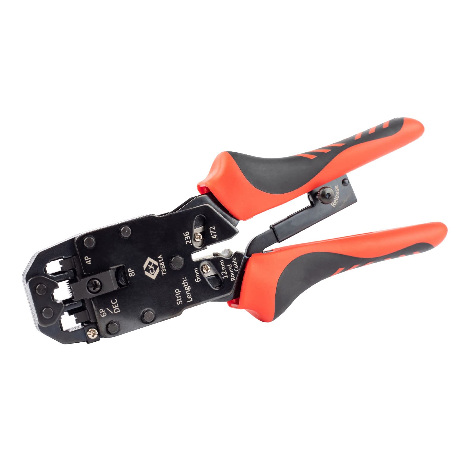 Ratchet Crimping Pliers for Modular Plugs 4/6/8P