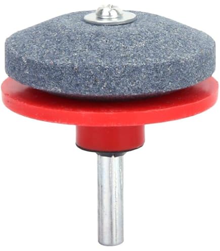 Aiguiseur De Lames Pour Tondeuse à Gazon - Compatible Perceuse - Avec équilibrage - Pour Sécateurs Et Outils De Jardin - 8