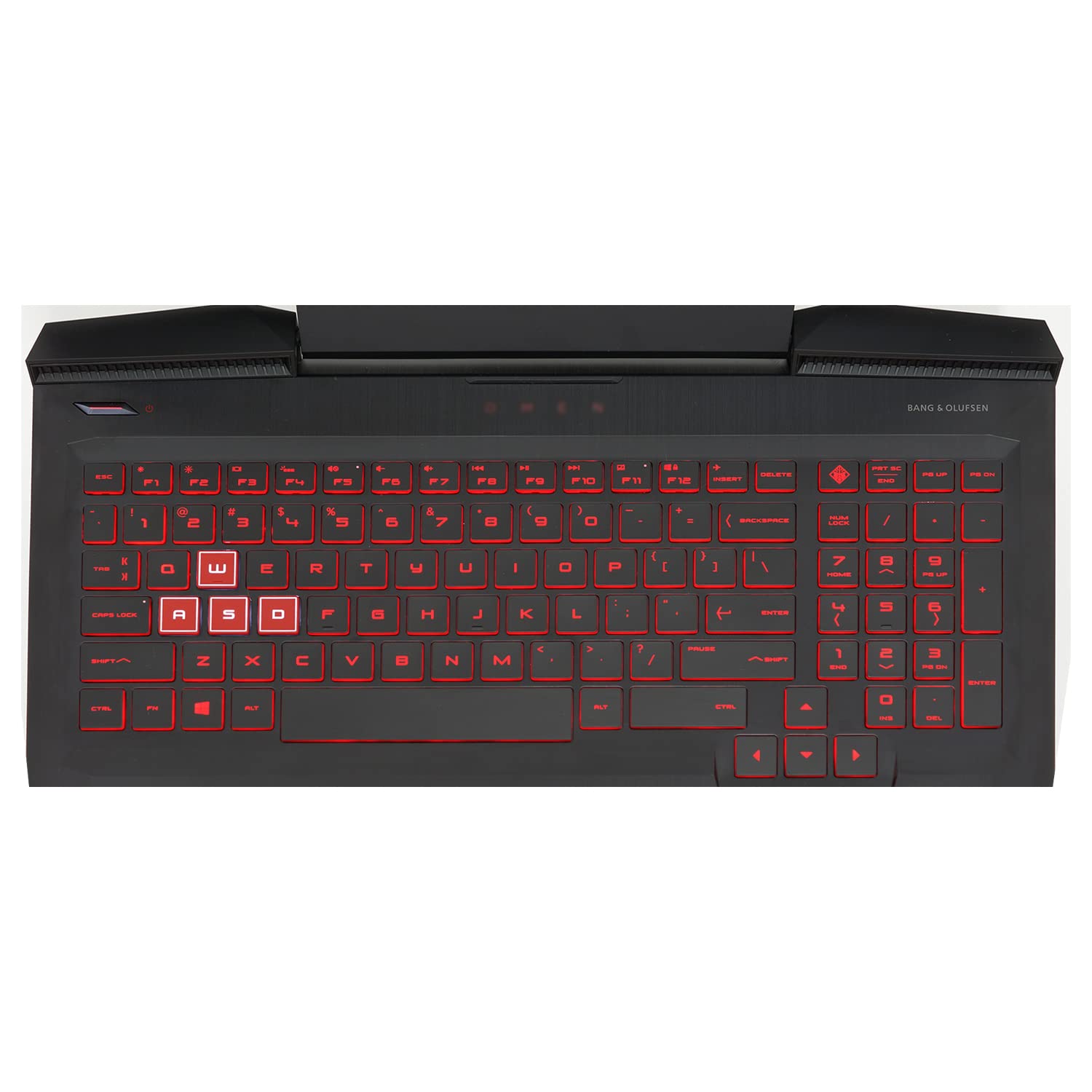 MiNGFi TPU Keyboard Cover for HP Omen 15-ce(2017) - Transparent