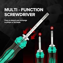 MIFOGE 25Pcs Guitar Repairing Tools Kit Setup Kit