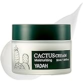 YADAH Cactus Cream 1.69 Fl.Oz. – Facial Hydrating Moisturizer Forming Moisture Barrier for Sensitive Dry Skin