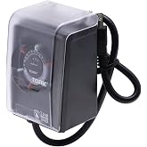 NSi RHB32RC Indoor/Outdoor 15-Amp Plug-in Heavy Duty Mechanical Timer, Clear Cover