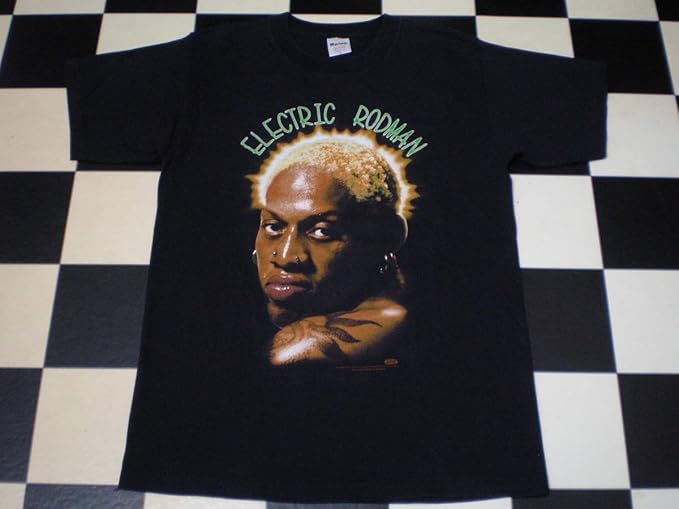 dennis rodman chicago bulls t shirt